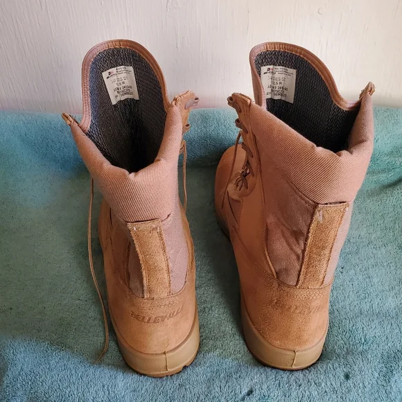 Belleville 340 DES Men's Hot Weather Tan Flight and Combat Vehicle Boot SZ.12.5R - Picture 4 of 8